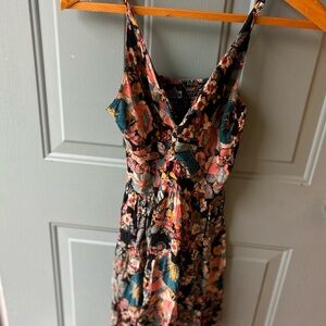 Angie Multicolor Floral Dress